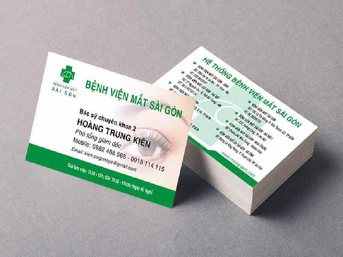 in name card bac si